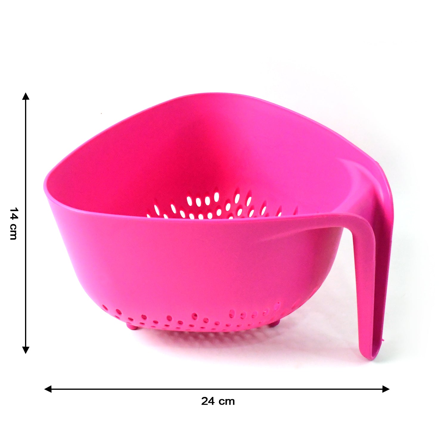 Supermom Premium Multipurpose Triangular Kitchen Colander (1 Pc) - Zidbik