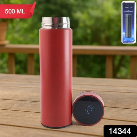 Red Vacuum Insulated Water Bottle (1 Pc 500ml) - Zidbik