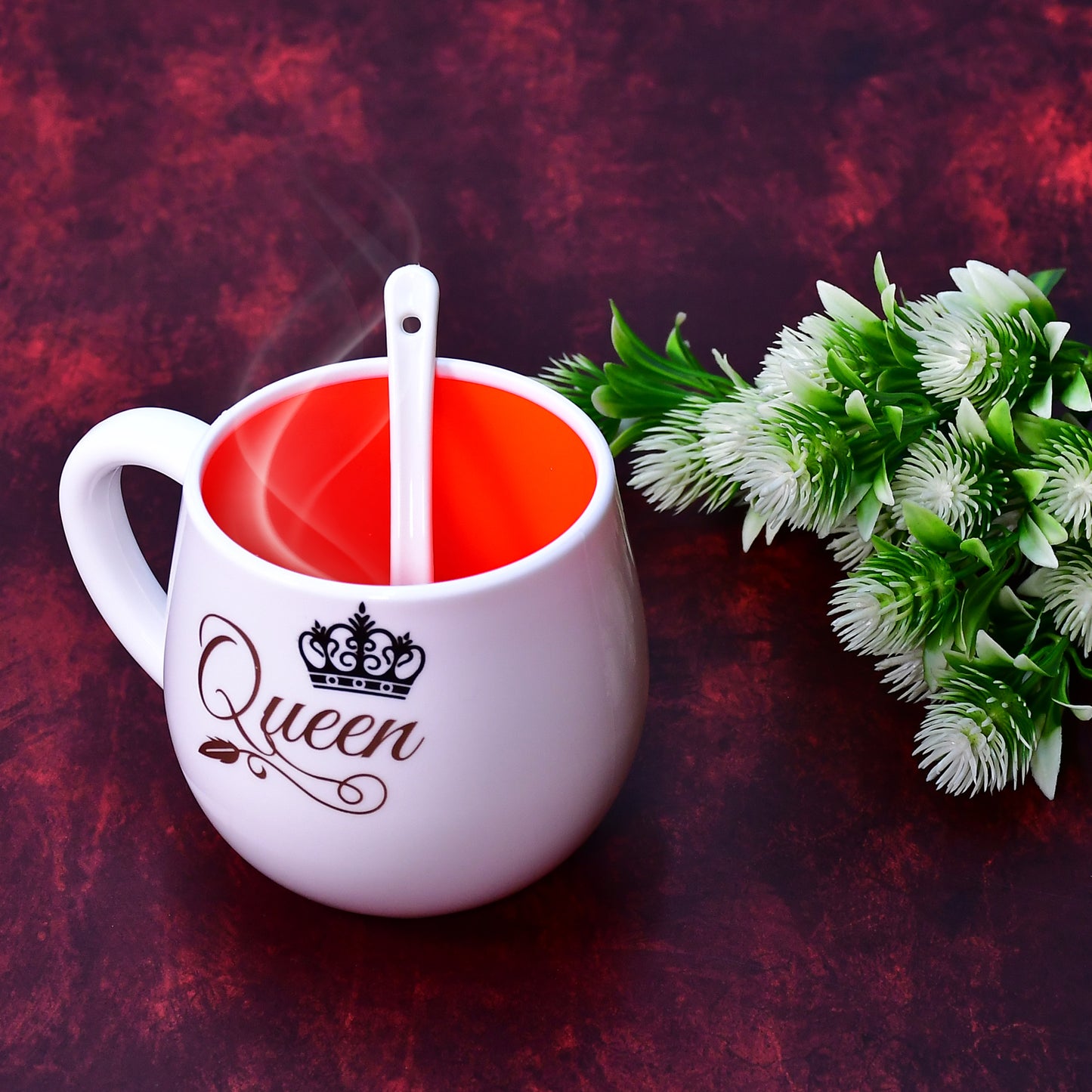 4975 Multi Design Coffee Mug With Spoon And Box Packing. Ceramic Mugs To Gift Your Best Friend Tea Mugs Coffee Mugs Microwave Safe. - Zidbik