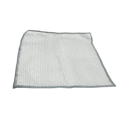 5564 Double-sided Multipurpose Microfiber Cloths Stainless Steel Scrubber Non-scratch Wire Dishcloth Durable Kitchen Scrub Cloth (1 Pc  20x20 Cm) - Zidbik