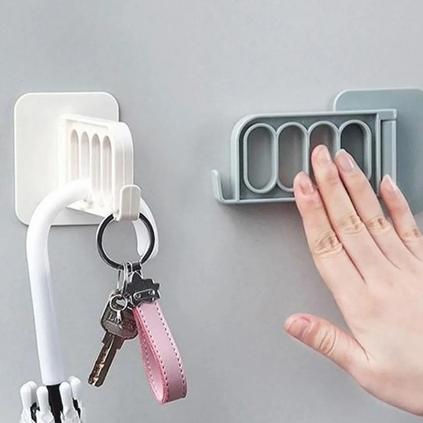 4859 Single Door Hook For Bathroom Kitchen Bedroom Cubicle - Zidbik