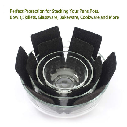 Pots And Pans Protectors 3 Different Size (3 Pcs Set) - Zidbik
