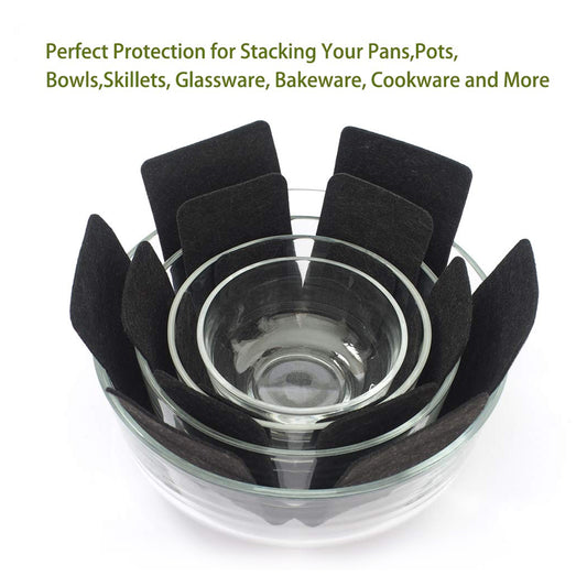 Pots And Pans Protectors 3 Different Size (3 Pcs Set) - Zidbik