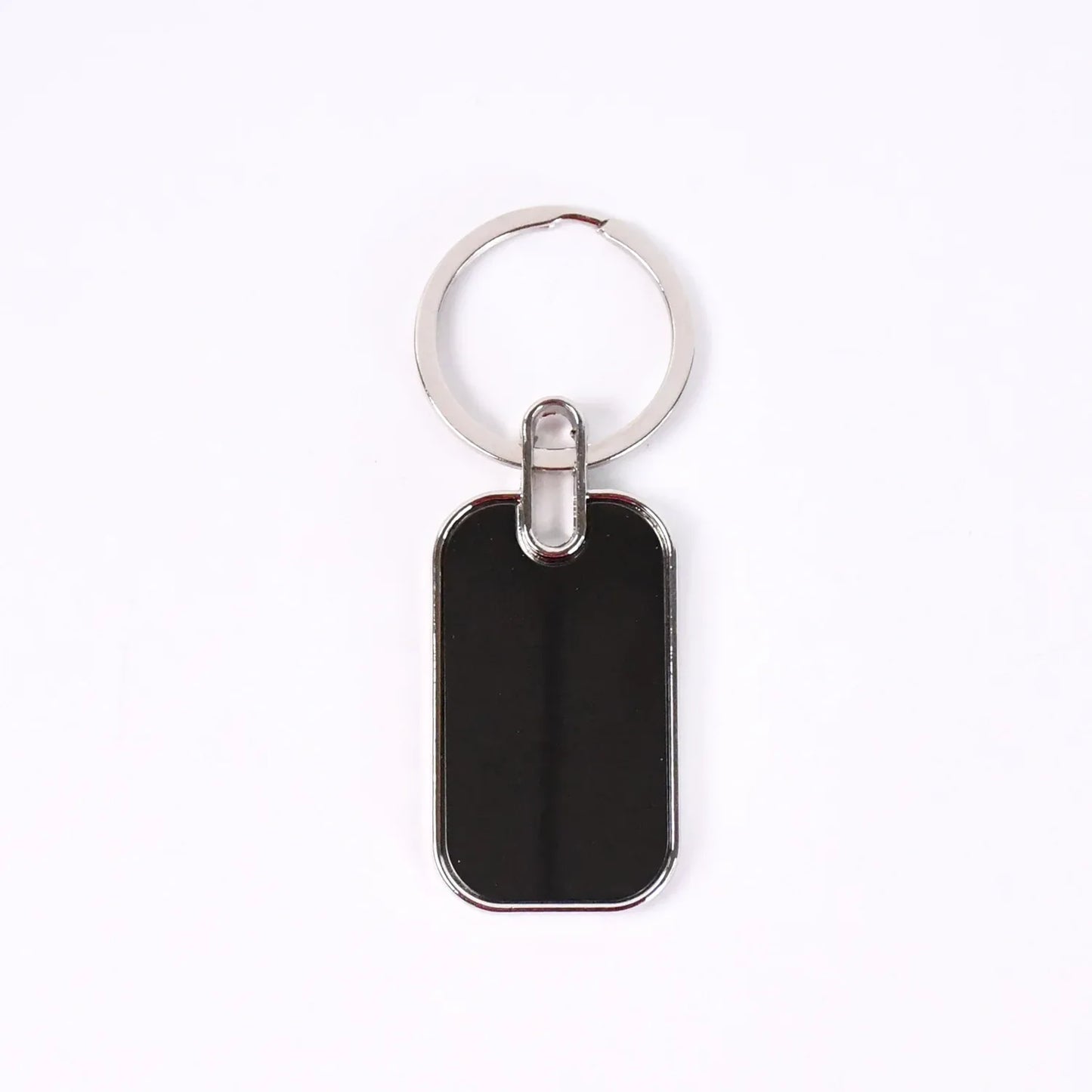 Keyring Metal Keychain Handbag Charm Round Oval Key Rings (1 Pc) - Zidbik