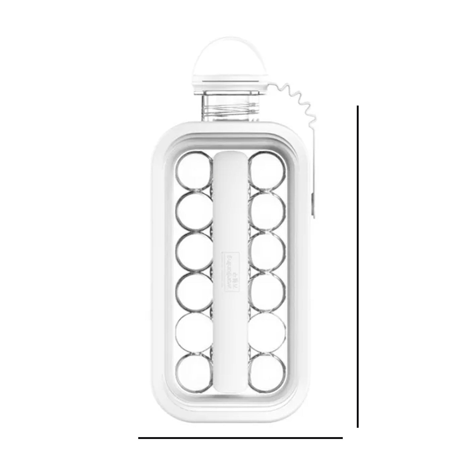 5359 Ice Tray Foldable Ice Cube Molds With Lid2-in-1 Ice Box Ice Cube Speeder Ice Ball Maker Ice Cube Making Bottle14-ice Balls For Outing Camping Hiking - Zidbik