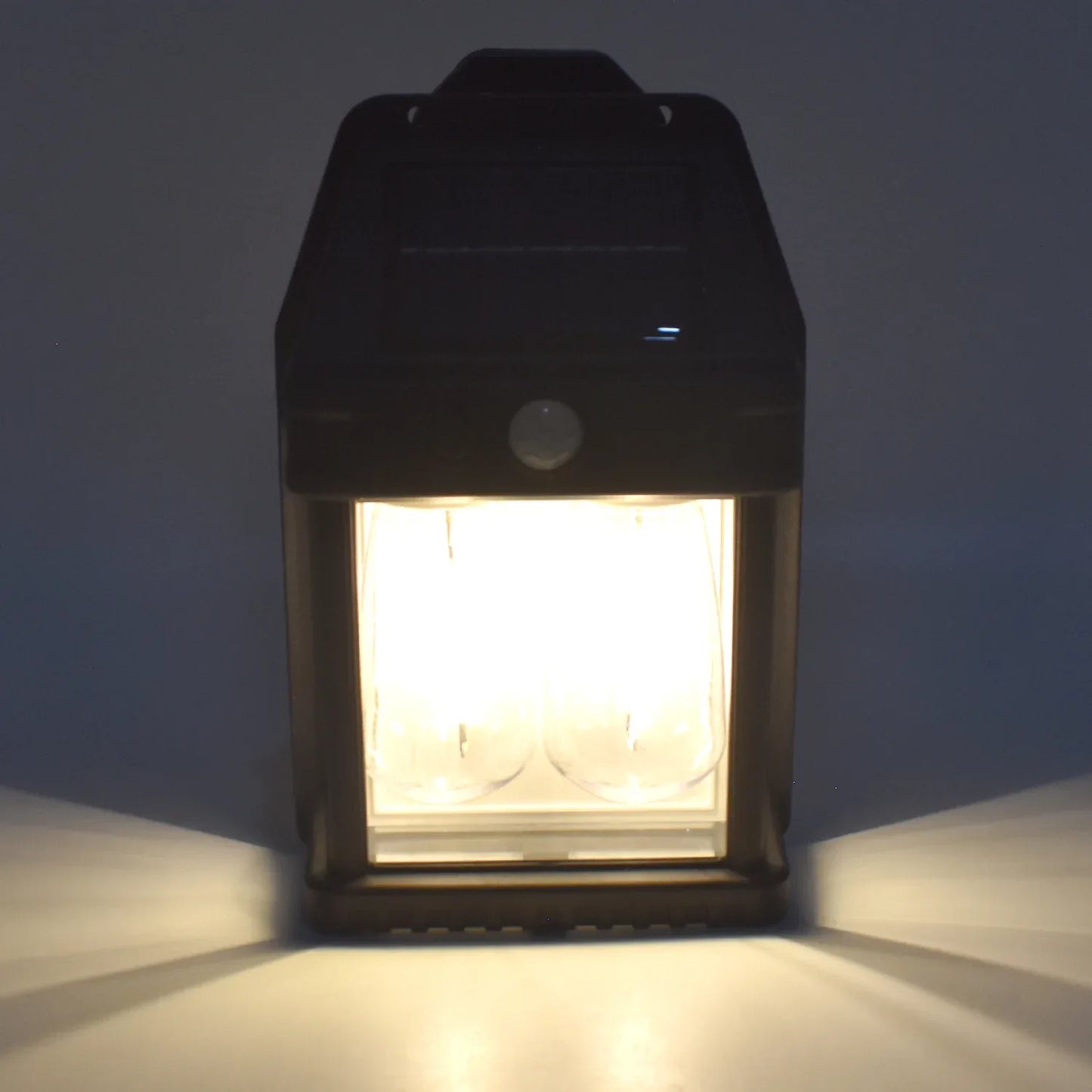 18w Solar Wall Double Lights Lamp With 2 Modes Motion Sensor (1 Pc) - Zidbik