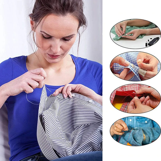 6052a 33pc Purse Sewing Set For Carrying Various Sewing Items And Stuffs In It. - Zidbik