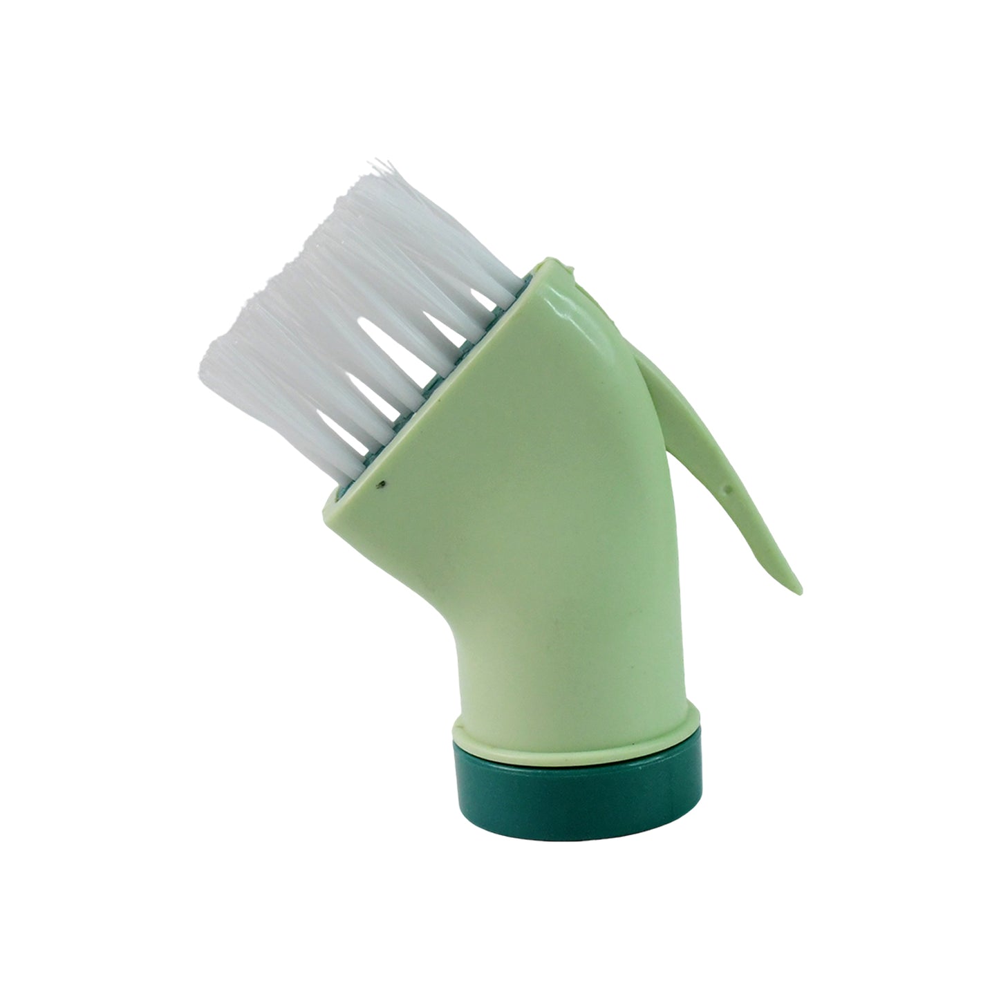 Multipurpose Bottle-connectable Cleaning Brush With Built-in Scraper (1 Pc) - Zidbik