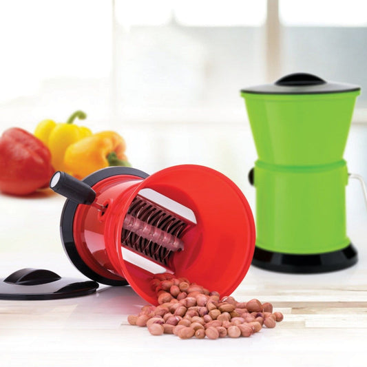 2674 Round Chilly Cutter And Grinder Tool With Effective Sharp Chopping And Cutting Blade System. - Zidbik