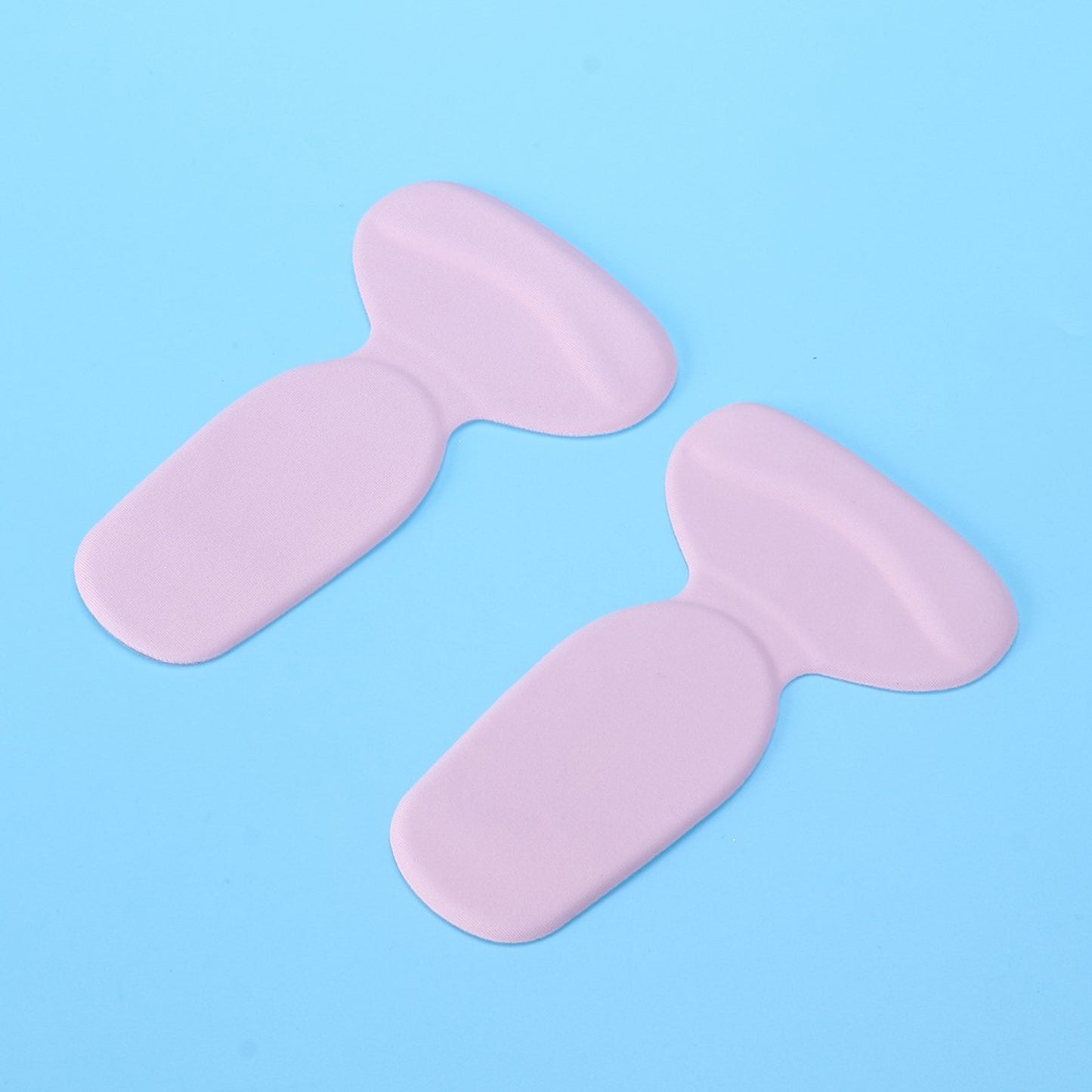 2 In 1 T Shaped Silicone Self Adhesive Shoe Heel Pads Insoles (1 Pair) - Zidbik