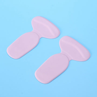 2 In 1 T Shaped Silicone Self Adhesive Shoe Heel Pads Insoles (1 Pair) - Zidbik