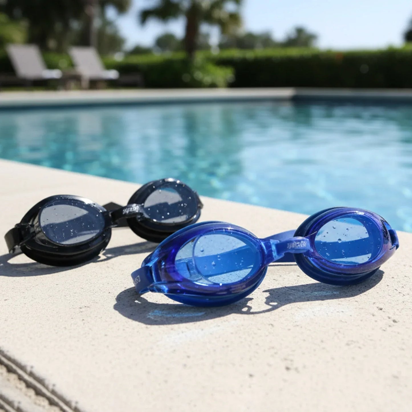 Swimming Goggles Set (2 Pieces Set) - Zidbik