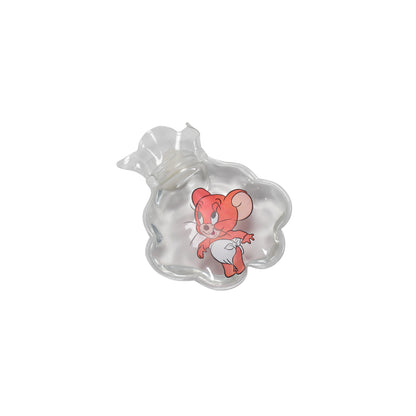 6542 Mix Transparent Multi Design Small Hot Water Bag With Cover For Pain Relief Neck Shoulder Pain And Hand Feet Warmer Menstrual Cramps. - Zidbik