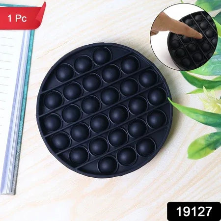 Premium Round Shape Silicone Pop It Fidget Toy (1 Pc) - Zidbik