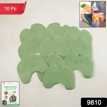 Knee Relief Patch Set Herbal-infused Adhesive Patches (10 Pc Set) - Zidbik