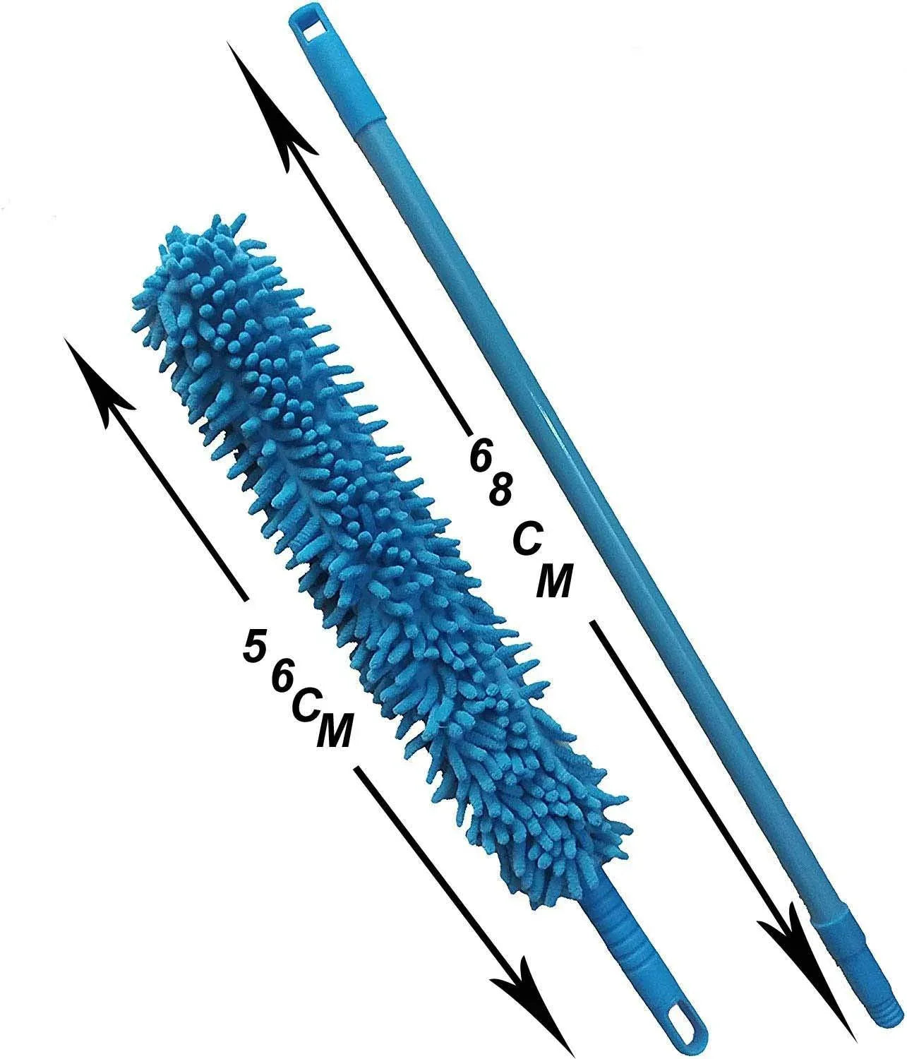1270 Foldable Multipurpose Microfiber Fan Cleaning Duster For Quick And Easy Cleaning - Zidbik