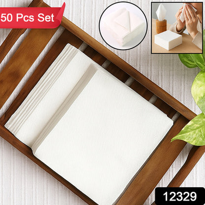 Soft Facial Tissue Paper Napkins Set (50 Pcs Set) - Zidbik