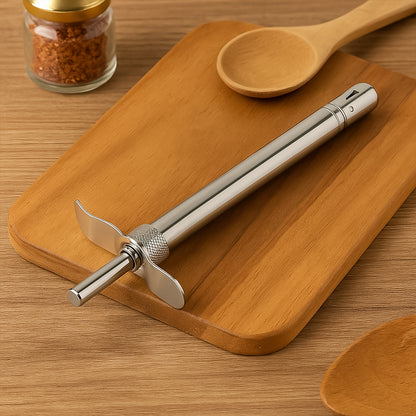 Supermom Moms Stainless Steel Gas Lighter With German Piezo - Zidbik