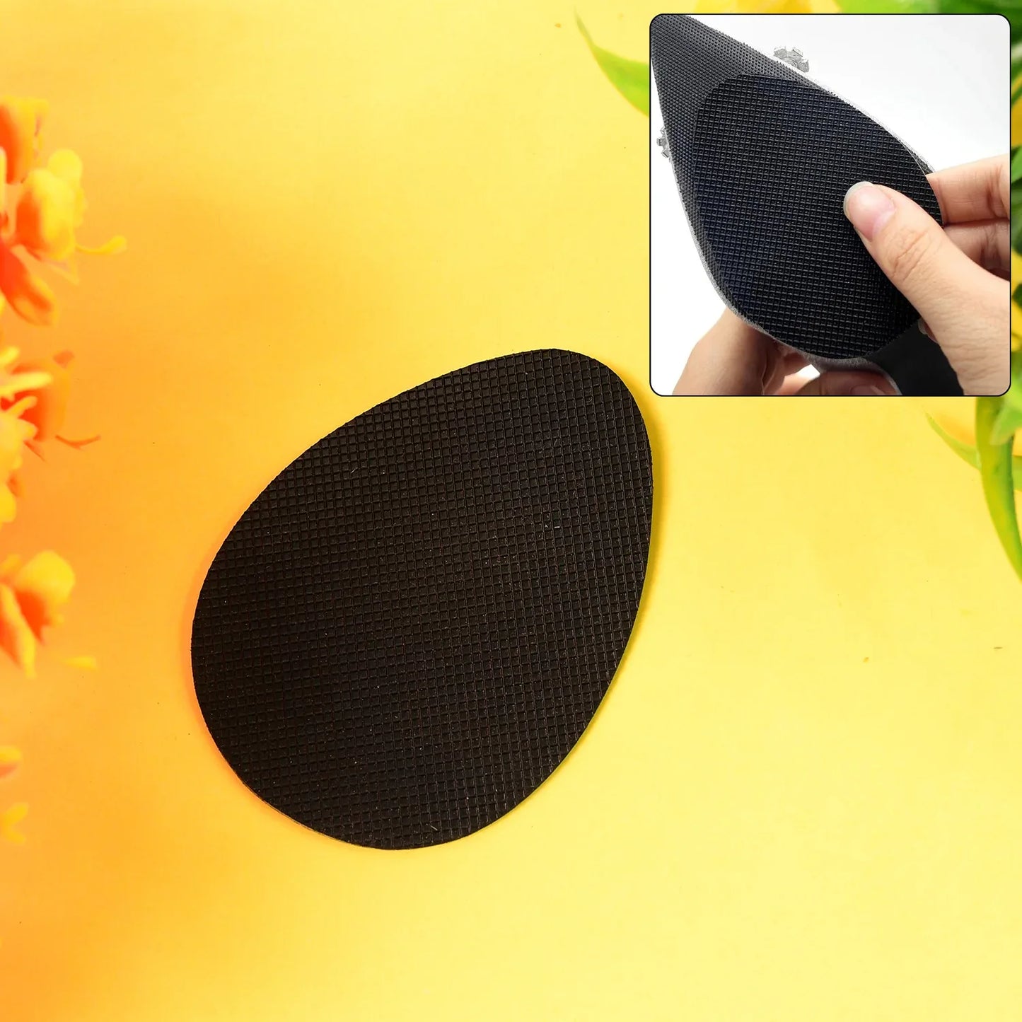 Self Adhesive Anti Slip Grip Sticker For Shoes Sandals Heels (1 Pc) - Zidbik