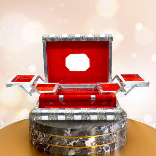 2511 Wooden Jewellery Organizer Multi Purpose Box Bangle Box - Zidbik