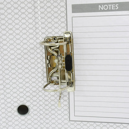 Button Clip Box File Paper Holder Organizer School Office Home For Documents (3528 Cm 1 Pc - Zidbik