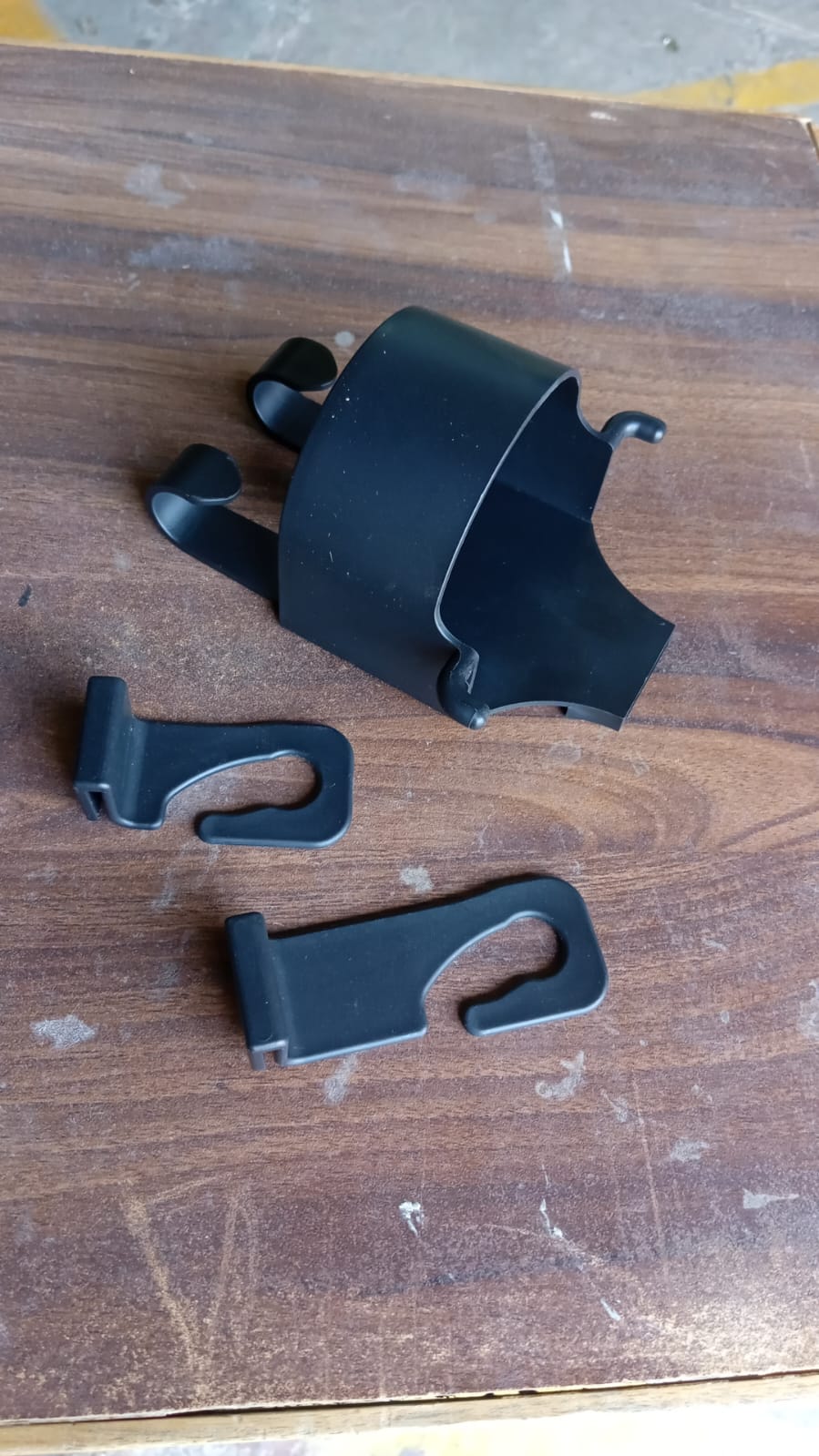 8548 Car Headrest Backseat Organizer 3 In 1 Automotive Cell Phone Drink Cupholder Adapter With Headrest Hooks For Kids And Adults Multifunctional Storage For Car Travel Accessories - Zidbik