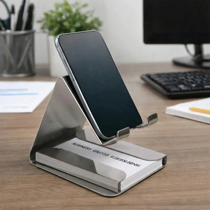 Premium Small Desktop Mobile Phone Stand Holder For Smartphones (1 Pc) - Zidbik