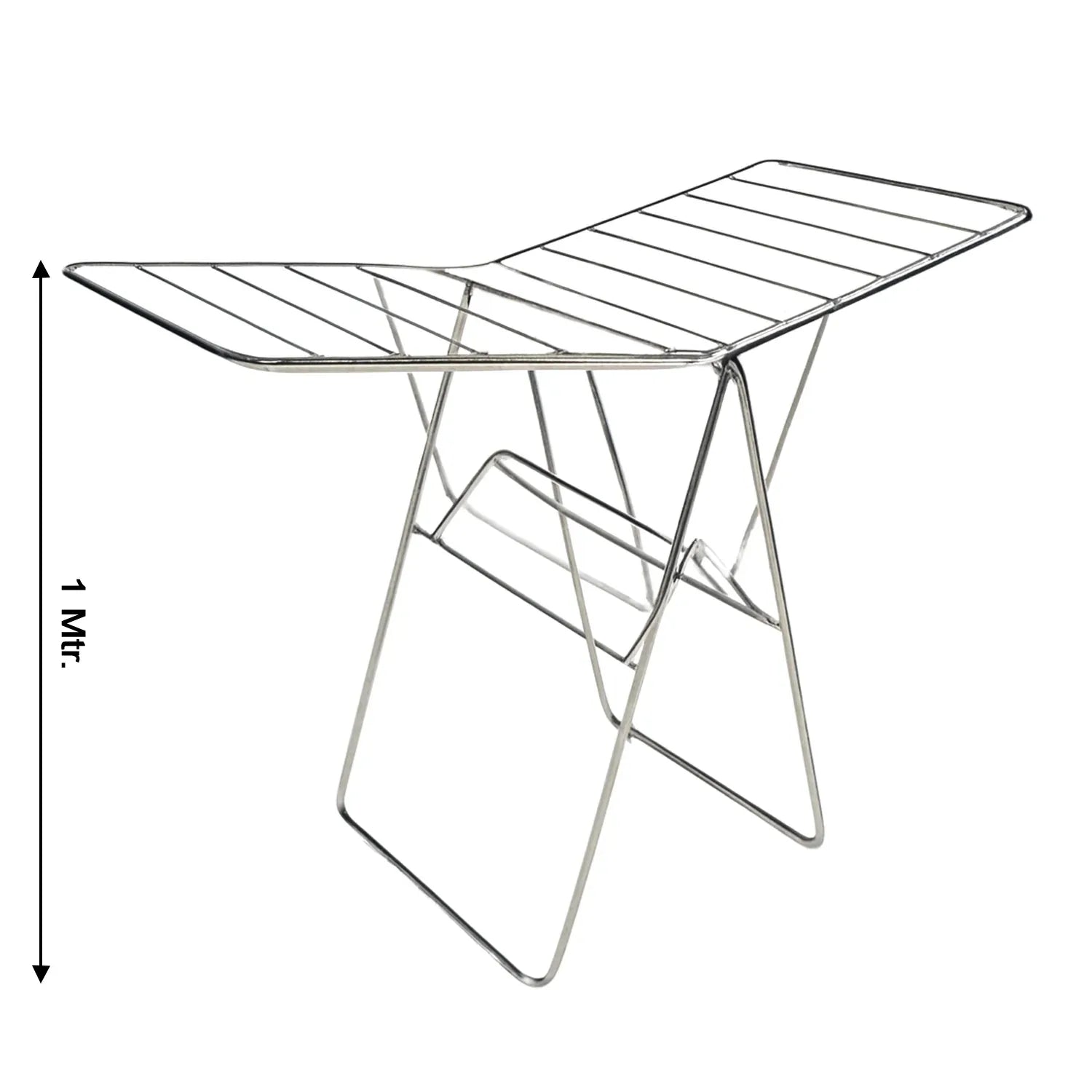 Supermom Premium Stainless Steel Heavy Duty Foldable Cloth Drying Stand (1 Pc) - Zidbik