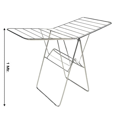 Supermom Premium Stainless Steel Heavy Duty Foldable Cloth Drying Stand (1 Pc) - Zidbik