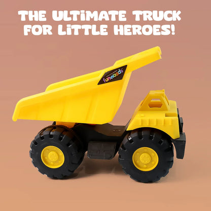 Funwoods Friction-powered Dump Truck Toy - (1 Pc) - Zidbik