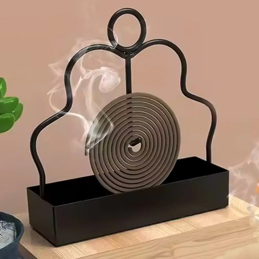 Mosquito Coil Holder Stand - (1 Pc) - Zidbik