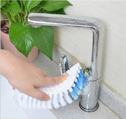 1427 Flexible Plastic Cleaning Brush For Home Kitchen And Bathroom - Zidbik