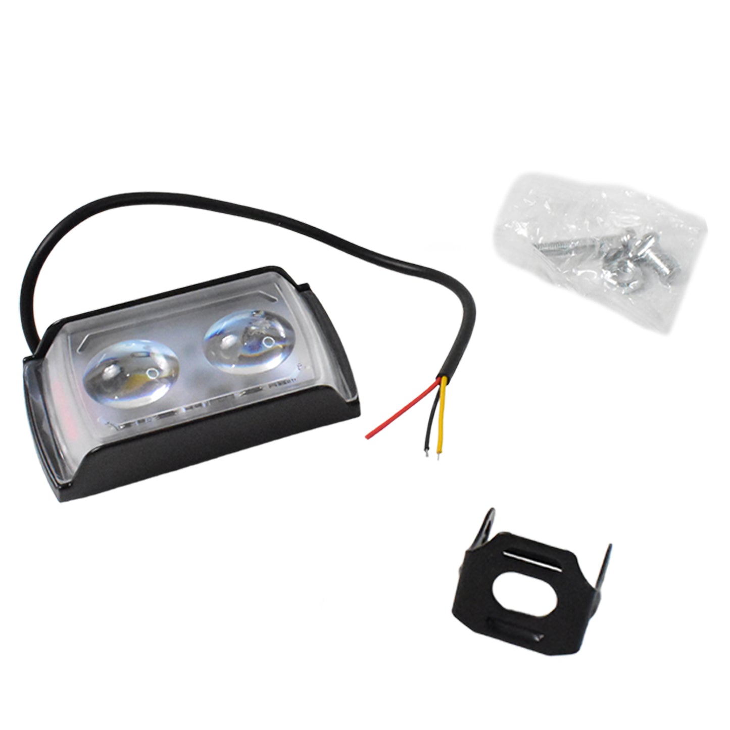 6 Mode Led Spotlight Universal Ultra Mini Double Lens Fog Light (1 Pc) - Zidbik