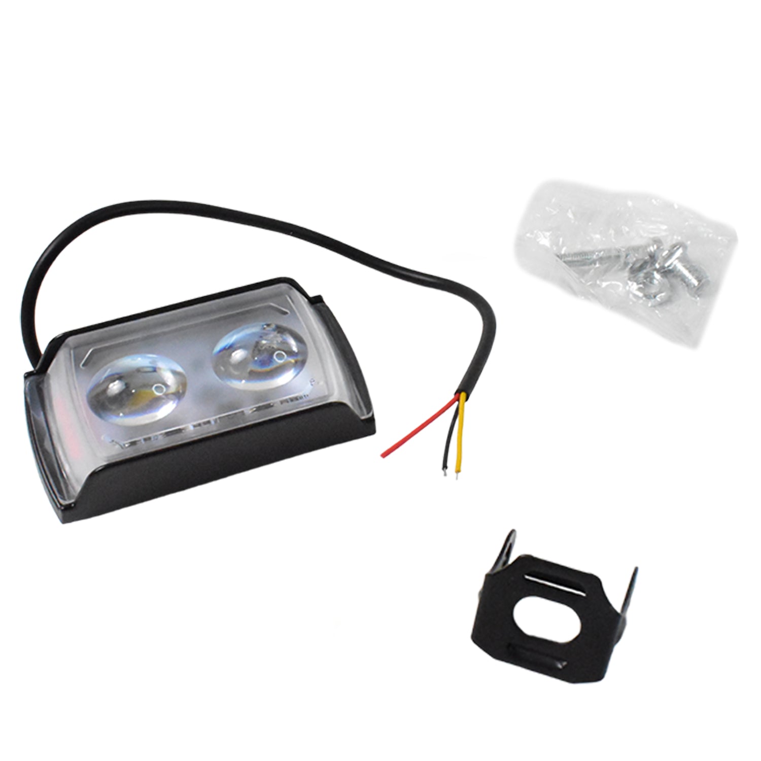 6 Mode Led Spotlight Universal Ultra Mini Double Lens Fog Light (1 Pc) - Zidbik