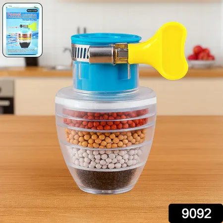9092 Water Faucet Clean Purifier Filter Cartridge Water Tap Upgrade Universal Interface Faucet Filter (Six Layer Purifier) - Zidbik