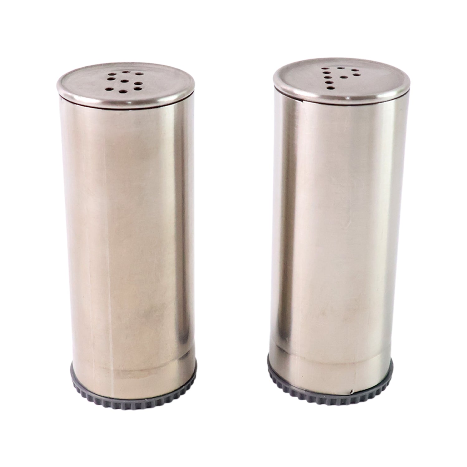 Stainless Steel Salt And Pepper Shaker Set (2 Pc) - Zidbik