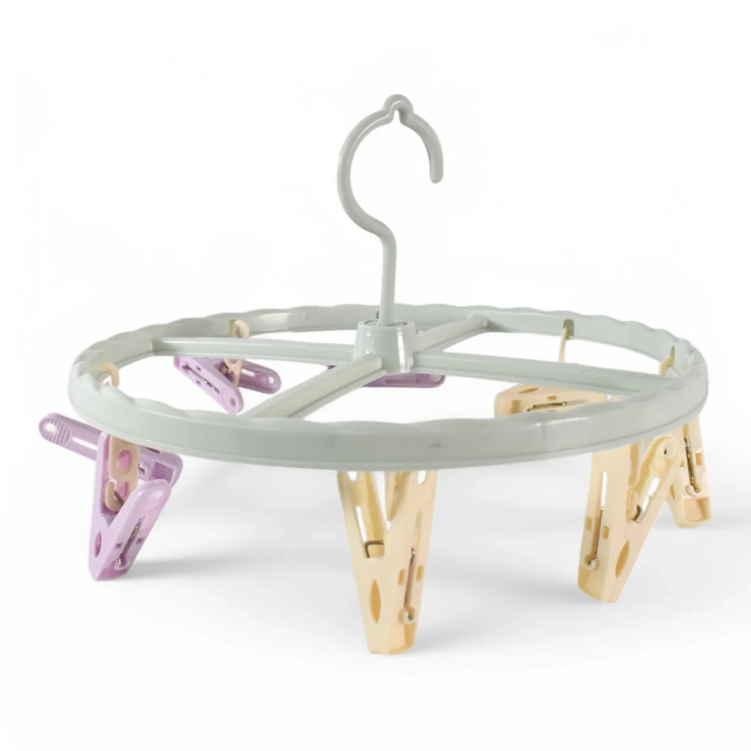 Clothespin Rack Laundry Drying Rack - Zidbik