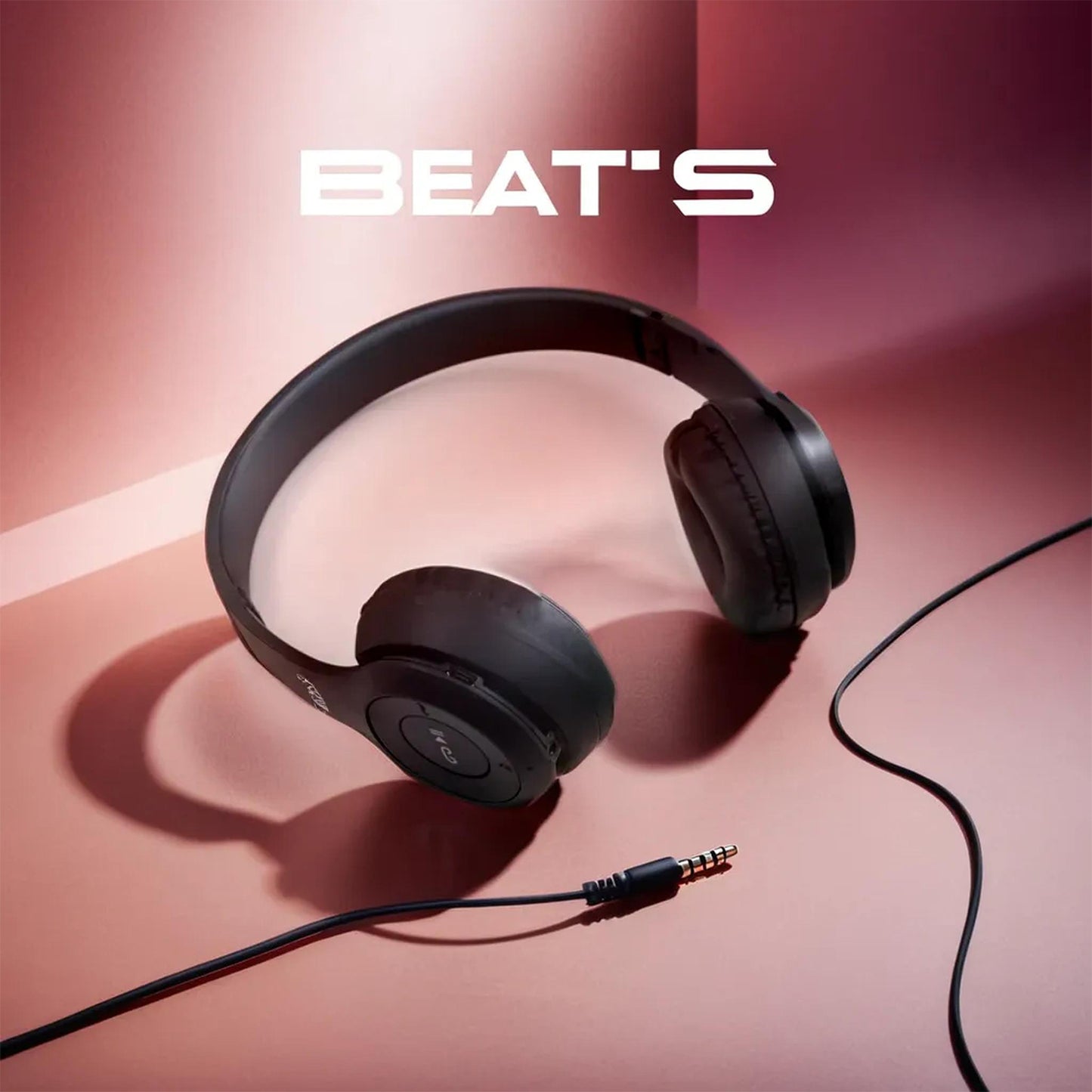 13052 Wireless Headphone Over The Head Bluetooth Headset Foldable Headband Hands-free With Calling Function (1 Pc) - Zidbik