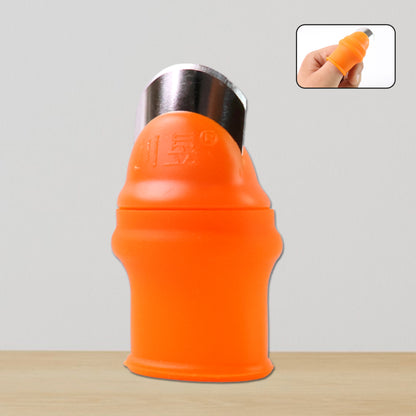 Thumb Knife Cutter With Silicone Finger Guard (1 Pc) - Zidbik