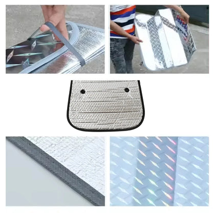 8511 Car Windshield Sun Shade Blocks Uv Rays Sun Visor Protector Keeps Your Vehicle Cool Sunshade For Cars Suvs Trucks And Vans (8035 Cm) - Zidbik