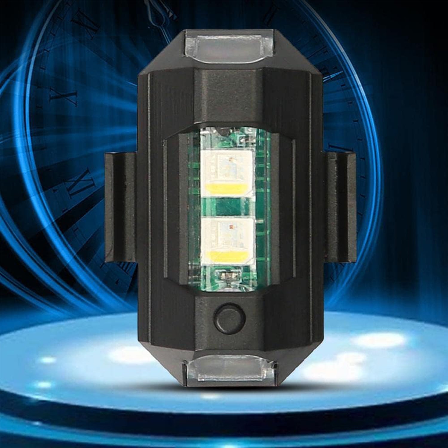 7497 Mini Led Strobe Lights Waterproof Lights Lightweight Rgb Led Lights Drone Strobe Lights Veicle Anti-collision Strobe Light Bike Motocycle Lights Usb Recharge  Multi-colors - Zidbik