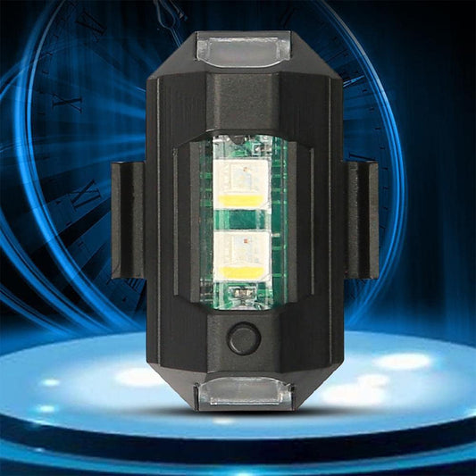 7497 Mini Led Strobe Lights Waterproof Lights Lightweight Rgb Led Lights Drone Strobe Lights Veicle Anti-collision Strobe Light Bike Motocycle Lights Usb Recharge  Multi-colors - Zidbik