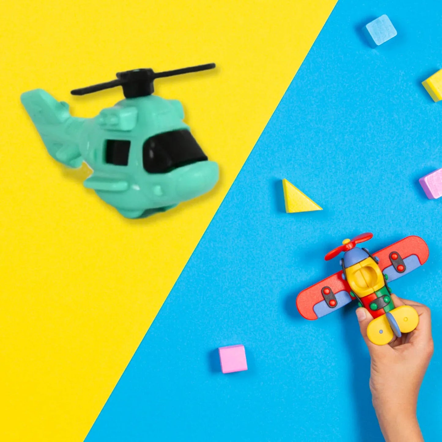 Small Diy Helicopter Toy Small Kids Toy Rotating Tail Wing Diy Helicopter - Zidbik