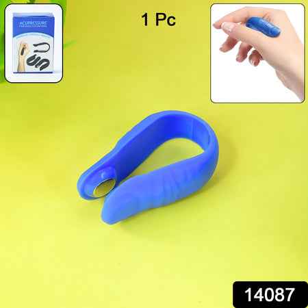 Plastic Acupressure Clip - 1 Pc Magnetic Therapy Tool