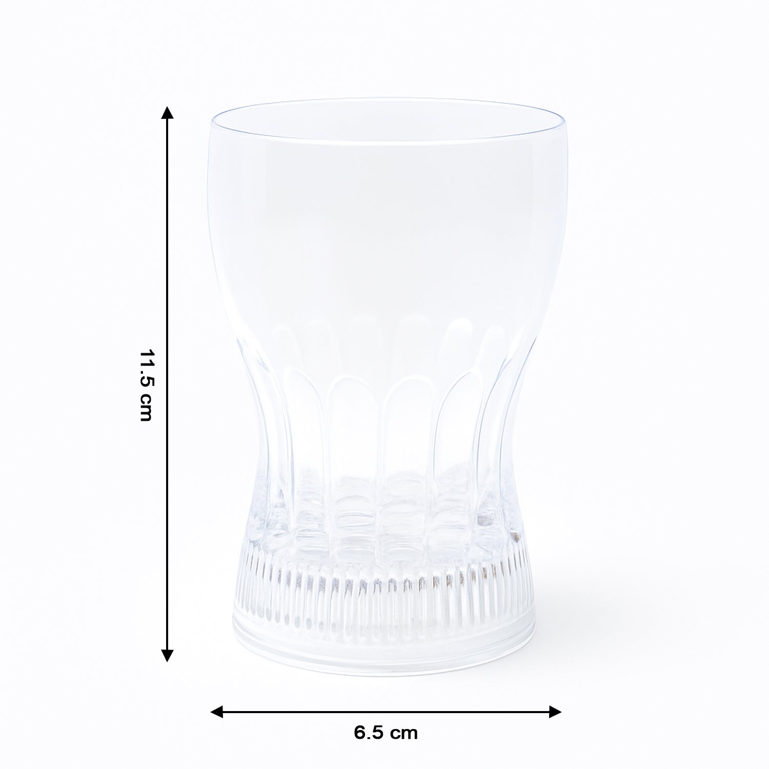 Plastic Fancy Led Light Glass 200 Ml (1 Pc) - Zidbik