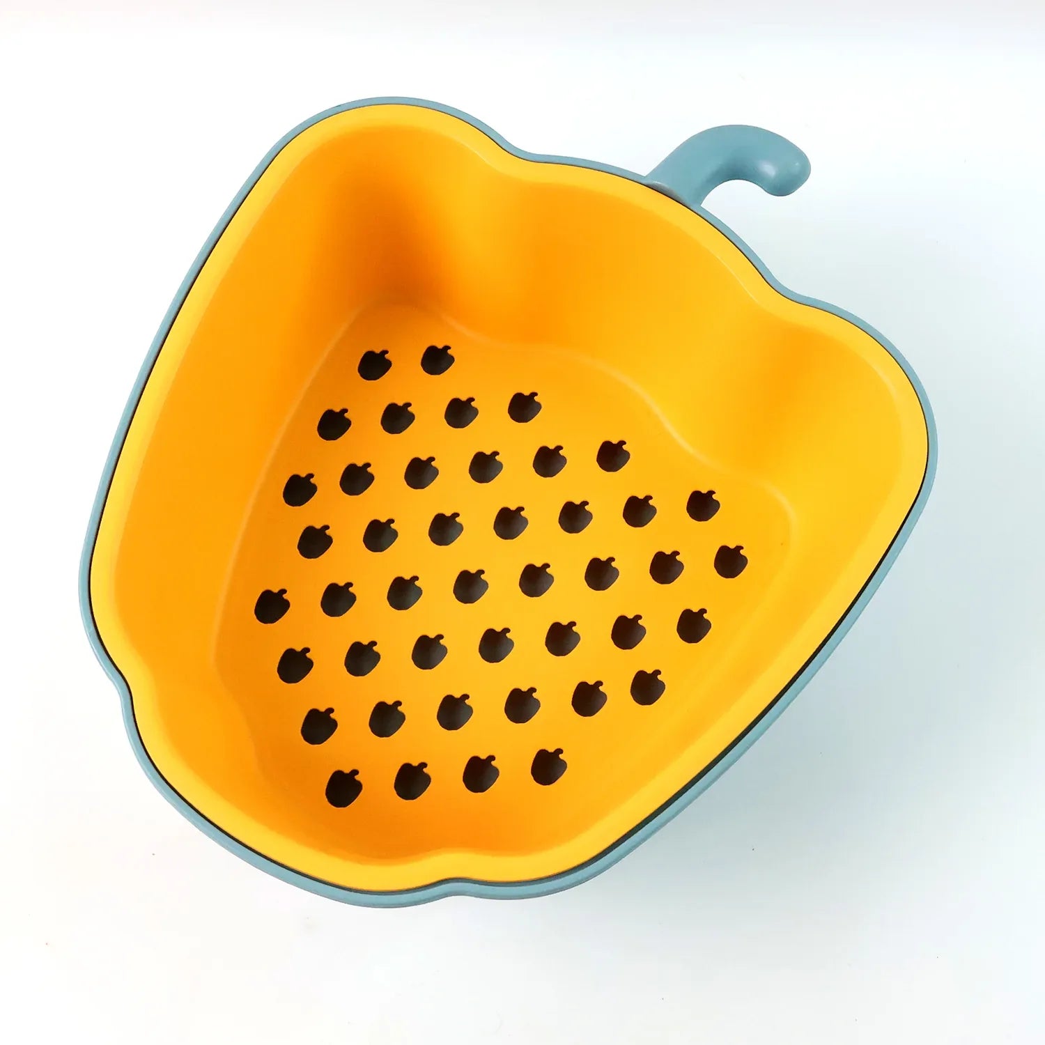 Pepper-shape 2-in-1 Washing Bowl - (1 Pc) - Zidbik