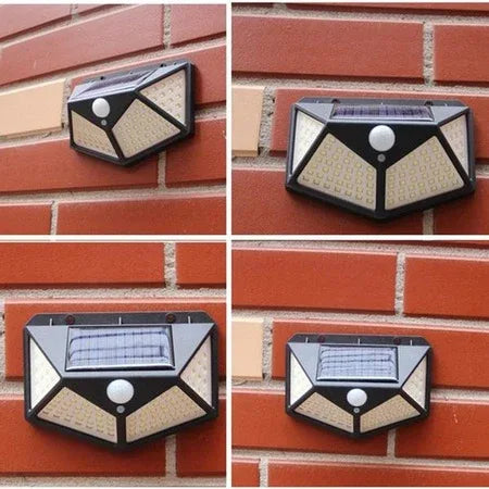 1255 Solar Lights For Garden Led Security Lamp For Home Outdoors Pathways - Zidbik