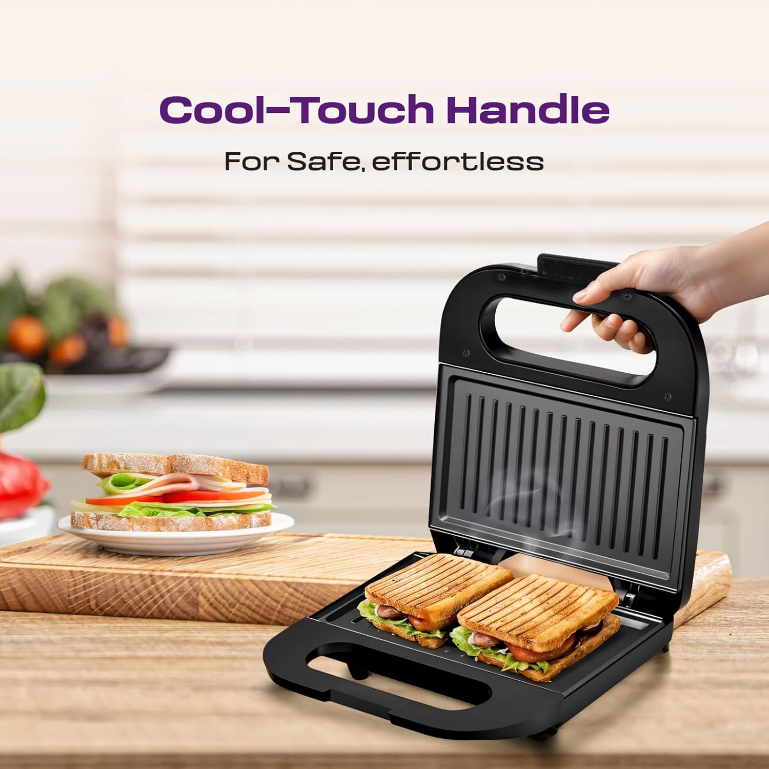 Orbit Sandwich Toaster Maker (800w  1 Pc) - Zidbik