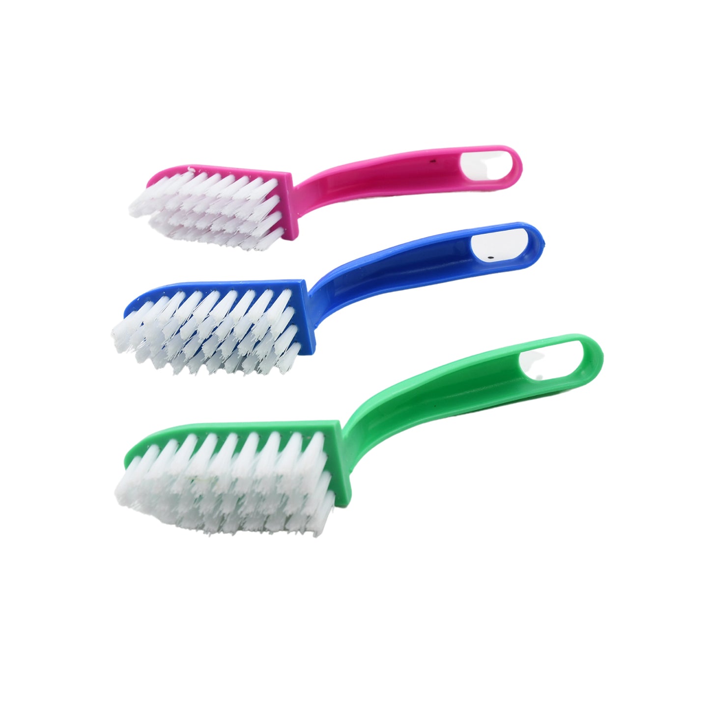 7956 Multi-purpose Kitchen Cleaning Brushes - Fish Cleaning Vegetable Cleaning Tool Cleaner Utensils Fruit Cleaning 3 Piece - Zidbik