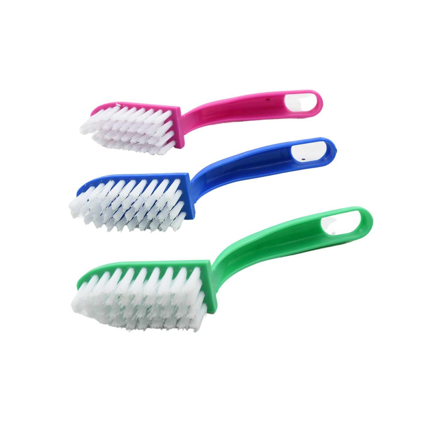 7956 Multi-purpose Kitchen Cleaning Brushes - Fish Cleaning Vegetable Cleaning Tool Cleaner Utensils Fruit Cleaning 3 Piece - Zidbik